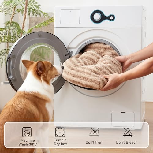 FURTIME Washable Dog Bed Large Sized Dogs, Deluxe Medium Dog Crate Beds - Image 5