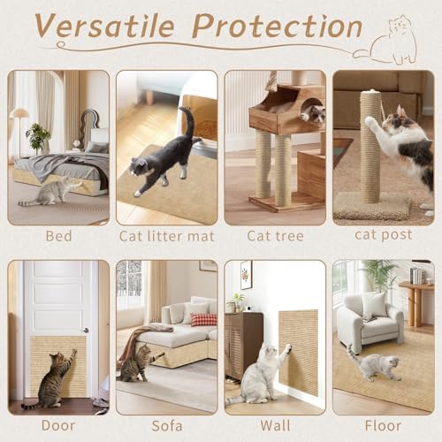 Cat Scratch Furniture Protector, 78.7x15.7 Inch - Image 6