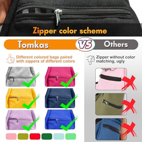 Tomkas Dog Cat Carrier Sling Zip Pocket & Adjustable Strap - Image 4