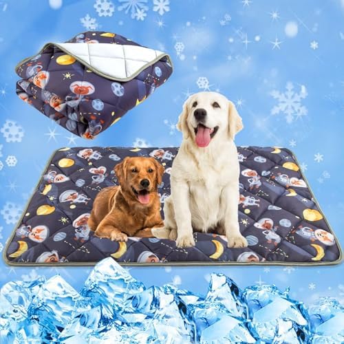 Paw Legend Dog Cooling Mat for Extra Large Dogs 55" x 80", Pet Cooling Pad by PawLegend
