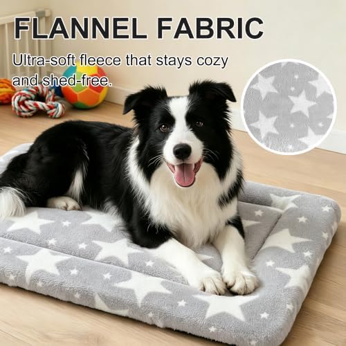Dog Bed Mat, Reversible Crate Pad & Cute Dog Bed - Image 2