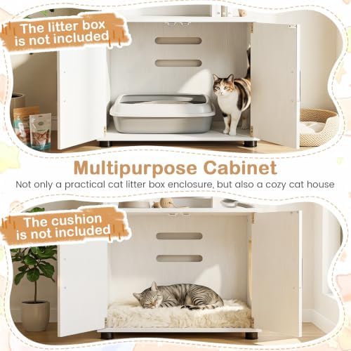 PETSITE Cat Litter Box Furniture - Image 6