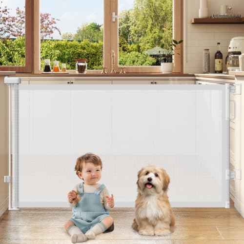 Retractable Baby Gates for Doorway by Cideny