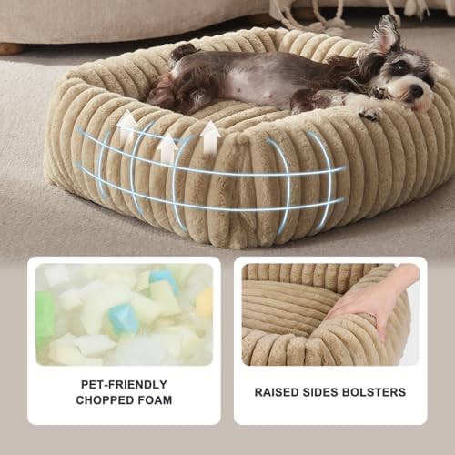 FURTIME Dog Bed Medium Size Dog, Washable Orthopedic Pet Bed - Image 2