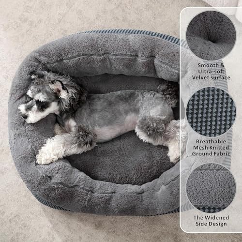 INVENHO XL Dog Beds Large Sized Dog, Washable Orthopedic Warming Soft Sleeping - Image 2