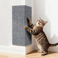 Wall Cat Scratcher for Indoor Cats, Corner Furniture Protector Light Grey by REFLYING