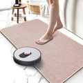 Upgraded Bath Mat 17x27Inch, Thin Bath Mats Rugs by HOMTEB