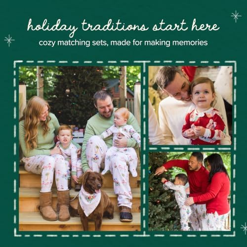 Burt's Bees Baby Matching Family Jammies, Organic Cotton, Holiday Pajamas - Image 4