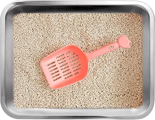 Kichwit Stainless Steel Cat Litter Box, Kitten Litter Tray - Image 5