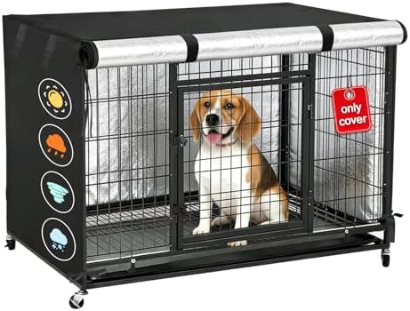 Dog Crate Cover, Kennel Cover Fit by Luv4babe