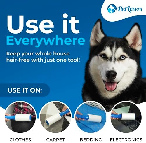 PetLovers Extra Sticky Lint Roller Mega Value Set 720 Sheets - Image 6