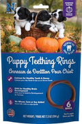 N-Bone Puppy Teething Rings, Pumpkin Flavor, Natural Puppy Teething Chews & by N-Bone