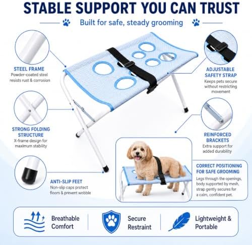2026 New Foldable Pet Grooming Table - Image 4