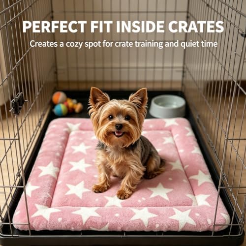 Dog Bed Mat - Soft Crate Pad for Kennel, Durable Pet Bed for Small Dogs & Cats - Image 3