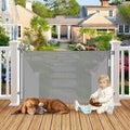 Weatherproof Outdoor Retractable Dog Gate by SpecializinginBabySafetyProducts