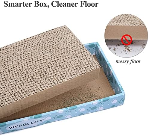 VIVAGLORY Cat Scratcher Padpal Cat Scratching Board - Image 2