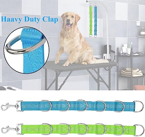 2 Pack Dog Grooming Extension Strap, 6 D-Rings - Image 4