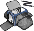 Pet Carrier, Large Soft Sided Expandable Travel Carrier by Handor