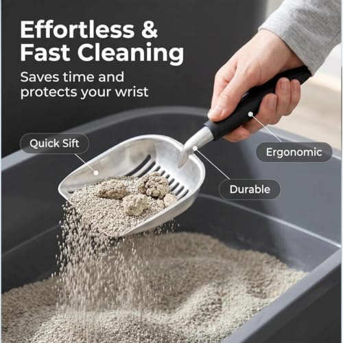 Heavy Duty Cat Litter Scoop - Image 4