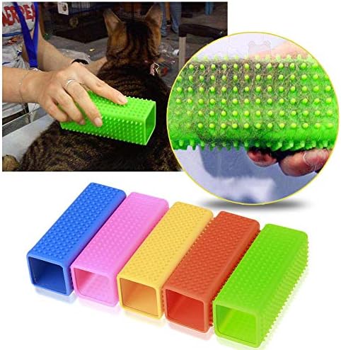 Pet Hair Remover Brushes Green Durable Portable Massage Clean Hair Brush Wool - Image 7