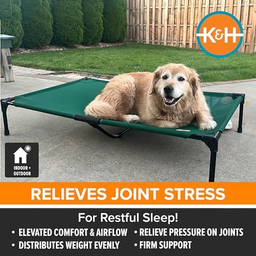 K&H Outdoor Elevated Dog Bed for Medium & Large Pets - Image 3