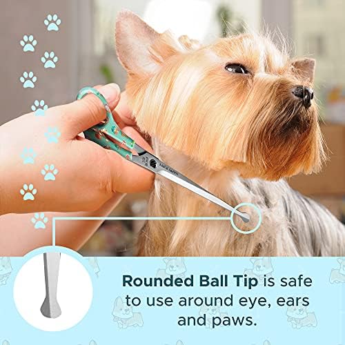 Kenchii Happy Puppy Ball Tip Grooming Scissors - Image 2
