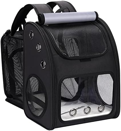 Expandable Cat Backpack Carrier, Large Space, Airline Approved by COVONO
