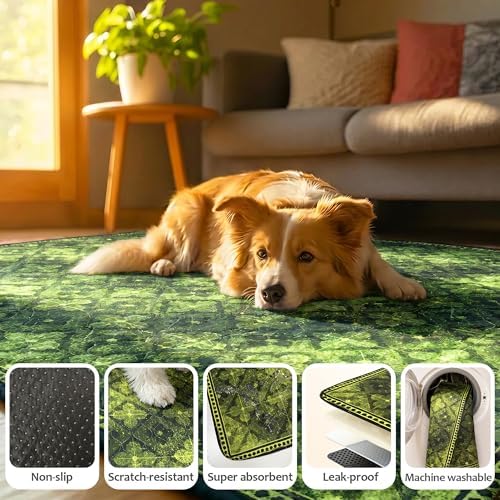 Washable Pee Pads for Dogs 48"x48" 2 Pack Reusable Puppy Potty Pad - Image 5