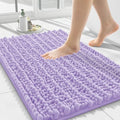 Smiry Bathroom Rugs 24X16, Extra Soft Rubber Backing Chenille Bath Mats by Smiry