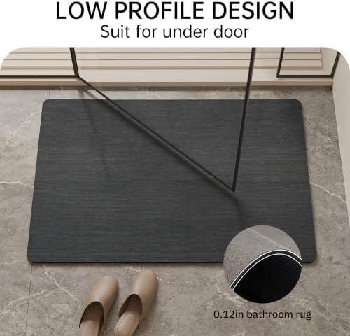 Mecko Bath Mat Black - Image 2