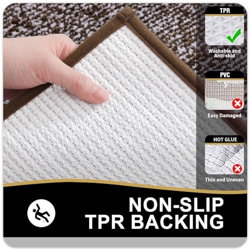 OLANLY Bathroom Rugs 30x20, Soft Absorbent Microfiber Bath Rugs - Image 5