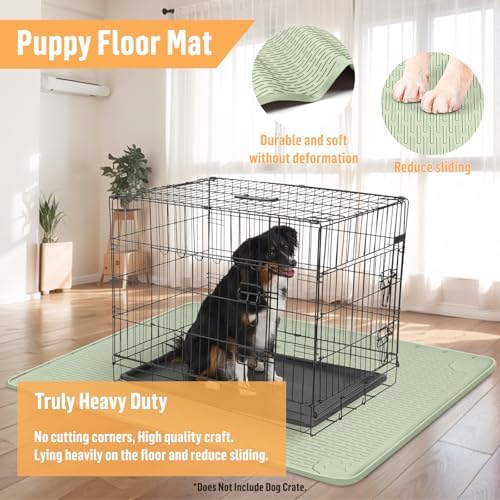 Silicone Dog Bed Mat 40"x 40" Crate Mat - Image 5