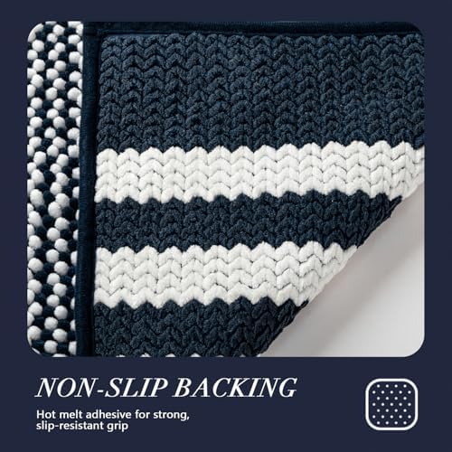 BSICPRO Bathroom Rugs, 20x32 Chenille Bath Mats - Image 5