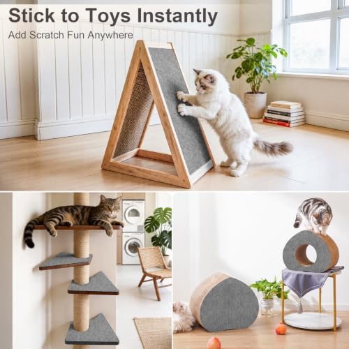 Small Cat Scratcher, 23.6x11.8 Cat Scratch Furniture Protector - Image 7