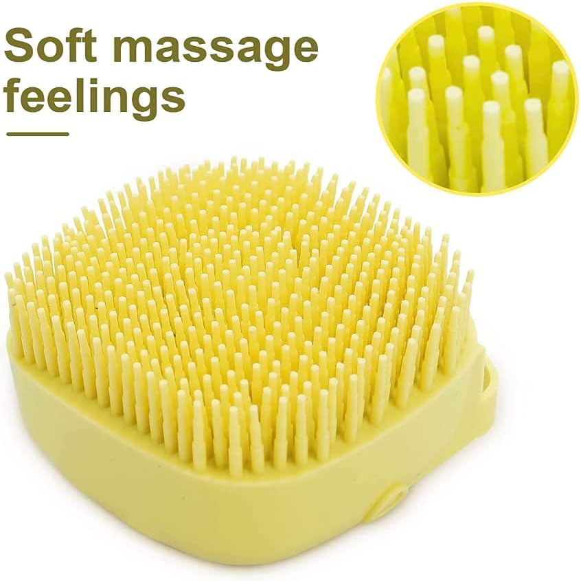 Pet Bath Massage Brush Puppy Dog Cat Grooming Cleaning Soft - Image 6