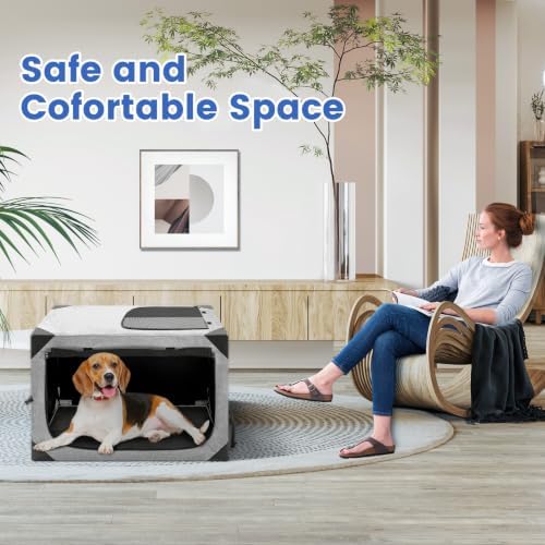 Dog Crate, Portable and Foldable Design of Dog Cage, Dog Kennel - Image 2