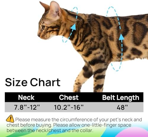 PetThem Adjustable Cat Harness and Leash Set Escape Proof - Image 6