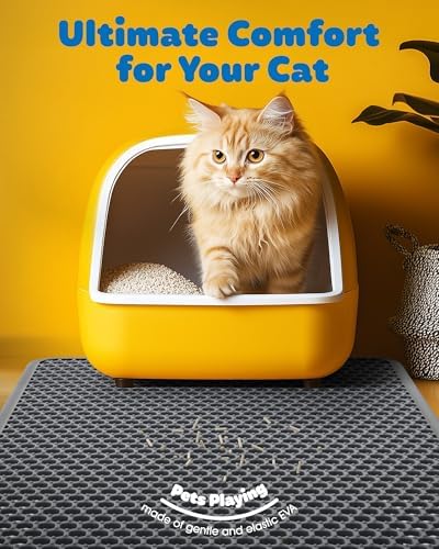 Powools Ultra-Large Cat Litter Mat, Double-Layer - Image 3