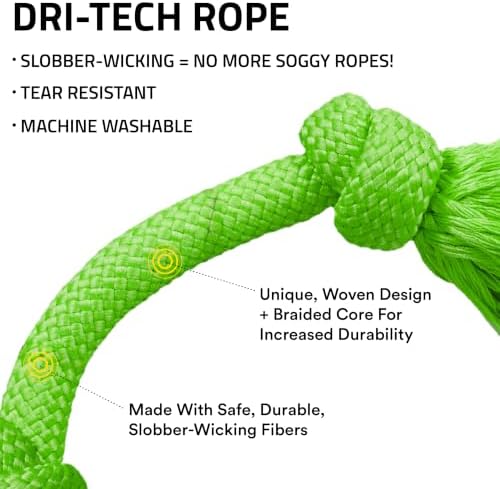 Playology Tug Rope Dog Toys for Large Dogs - Image 2