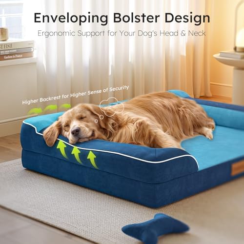 CWAWZ Extra Large Dog Bed, Orthopedic Dog Bed - Image 4