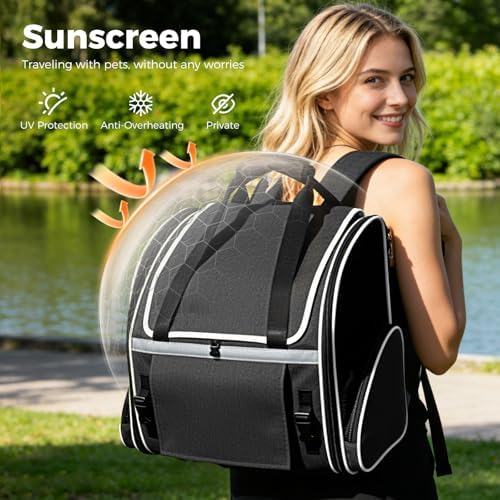 Lekereise Expandable Cat Backpack Carrier - Image 5