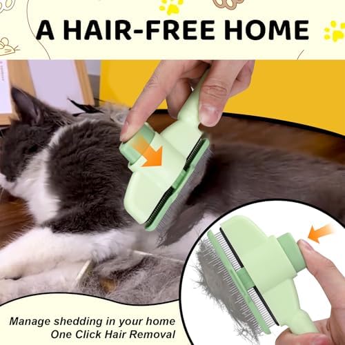 XANGNIER One-click Self Cleaning Cat Comb - Image 3
