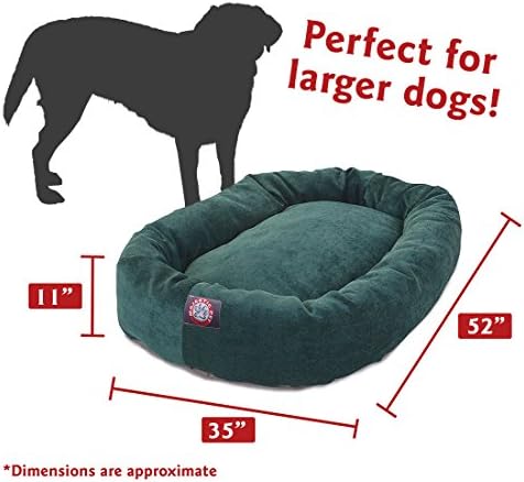 Majestic Pet Villa 52 Inch Shredded Memory Foam Dog Bed - Image 3