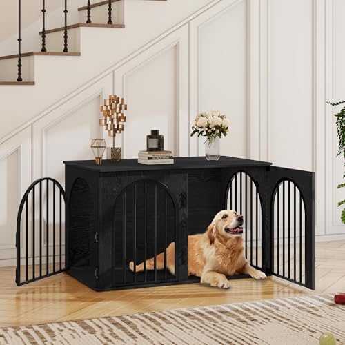 Hzuaneri 39.4'' Dog Crate Furniture, Dog Kennel Indoor - Image 3