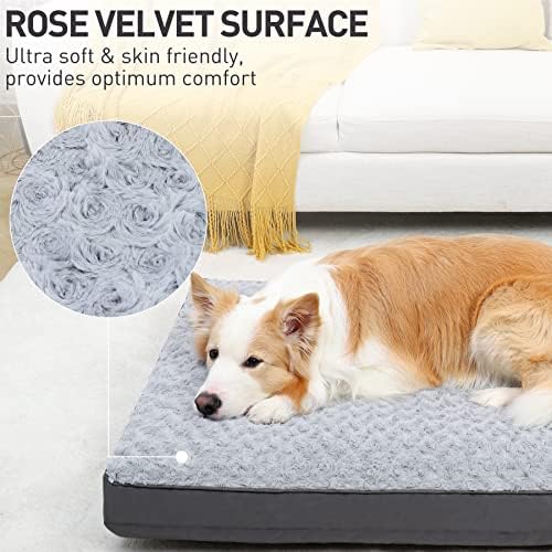 KSIIA Washable Dog Crate Bed Waterproof - Image 2