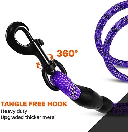 Taglory Rope Dog Leash for Medium Large Dogs, 5 FT Padded Handle - Image 6