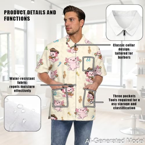 Dog Grooming Smock for Women & Men Water & Hair Repellent - Image 5