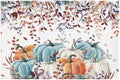 Giwawa Fall Orange Pumpkin Bath Rug Eucalyptus Leaves Bathtub Mat Soft Washable by Giwawa