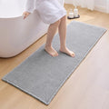 ILANGO Upgraded Waffle Bath Rug 24x54, Super Absorbent Non Slip Bath Mat by ILANGO