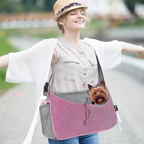 PetAmi Dog Sling Carrier for Small Dogs, Hands Free Crossbody Carrier - Image 5